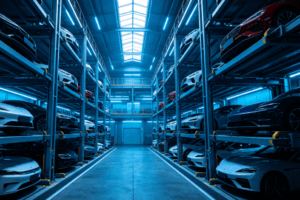 stacker parking lift