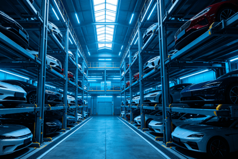 stacker parking lift