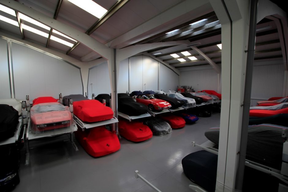 Two-post car parking lift for home garage