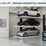 Shin Car Lift 2-post 3-car stacker parking lift guide by Qingdao Shin Innovation Tech Co Ltd