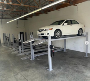 4 post car parking lift