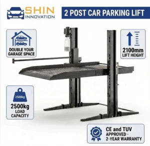 two post car parking lift shin innovation