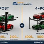 2 Post vs 4 Post Car Parking Lift Which Is Better for You