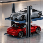 Parking lift for small garage vehicle capacity